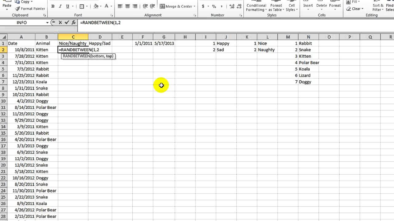 Excel VBA Basics #32 Create Sample Database Almost Instantly