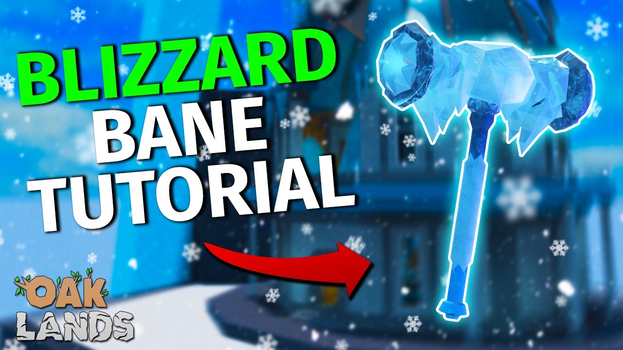 Как получить кирку «Blizzard's Bane» в Oaklands Roblox! Рождественское обновление. Полное руковод...