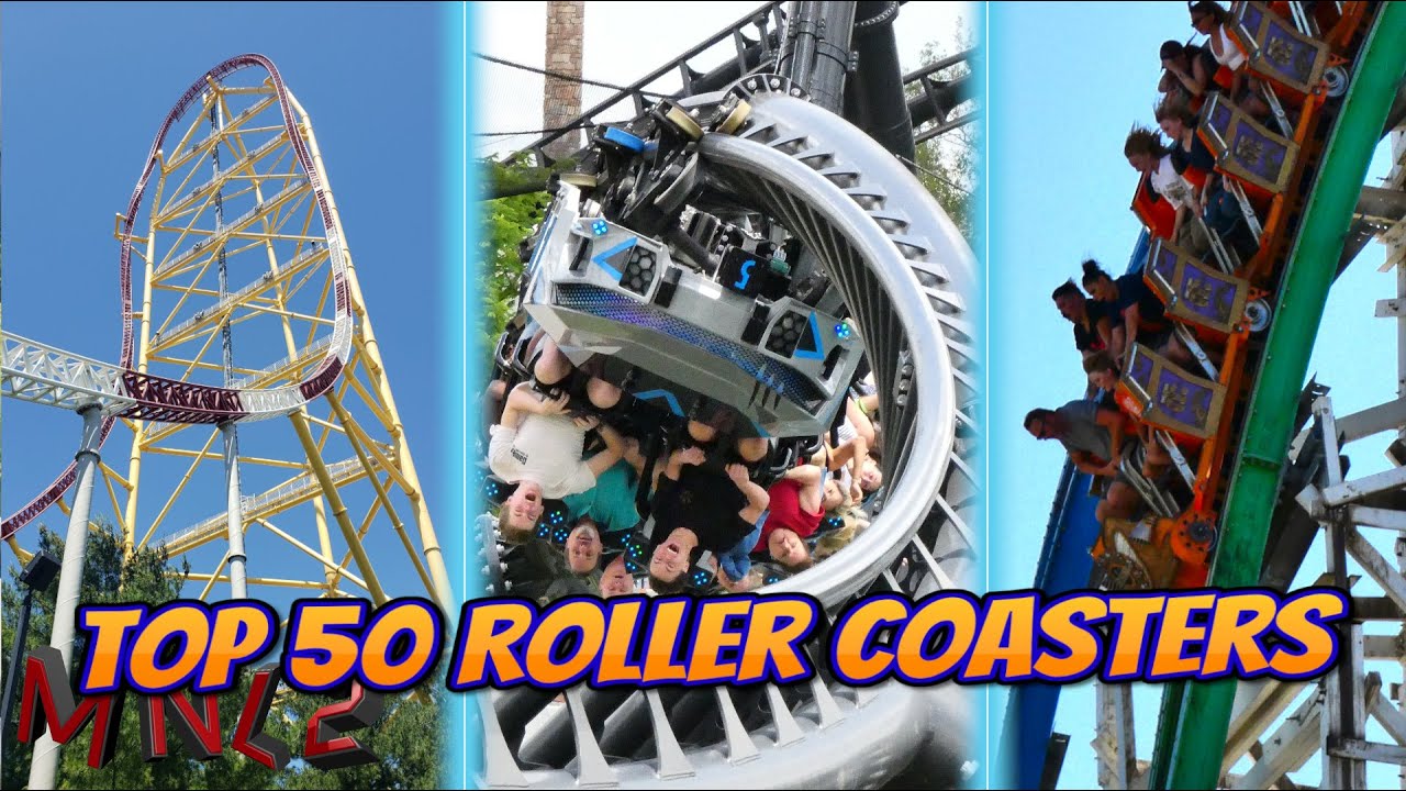 Top 50 Roller Coasters I've Ridden! (Summer 2022)