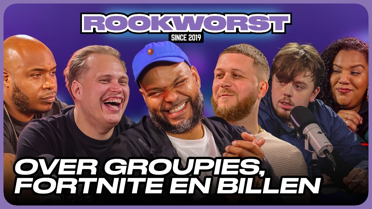 Rookworst de Podcast met Hef, Cor, Esko, Jack, Nina & Adje