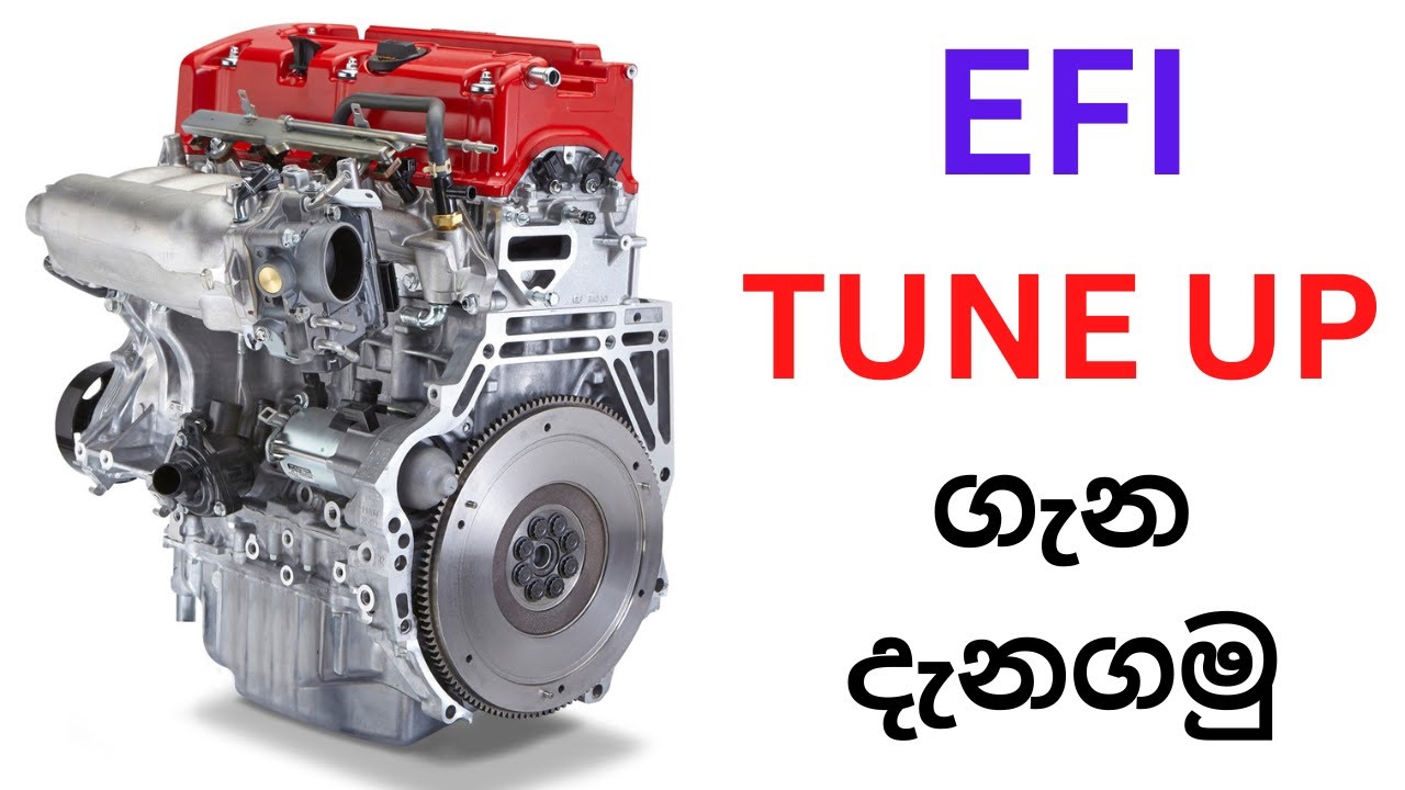 Let's learn about EFI Tuneup | EFI Tuneup ගැන දැනගමු