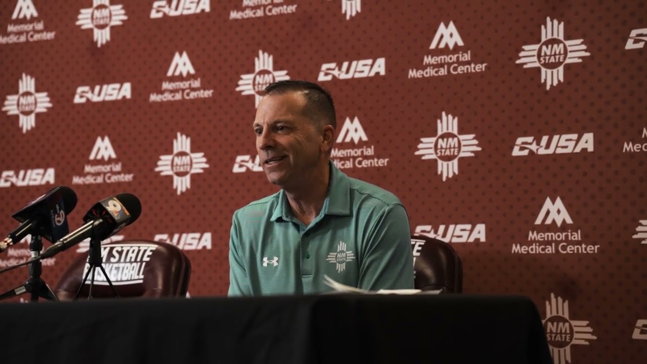 NM State Men's Basketball Post Game Presser Feb. 11