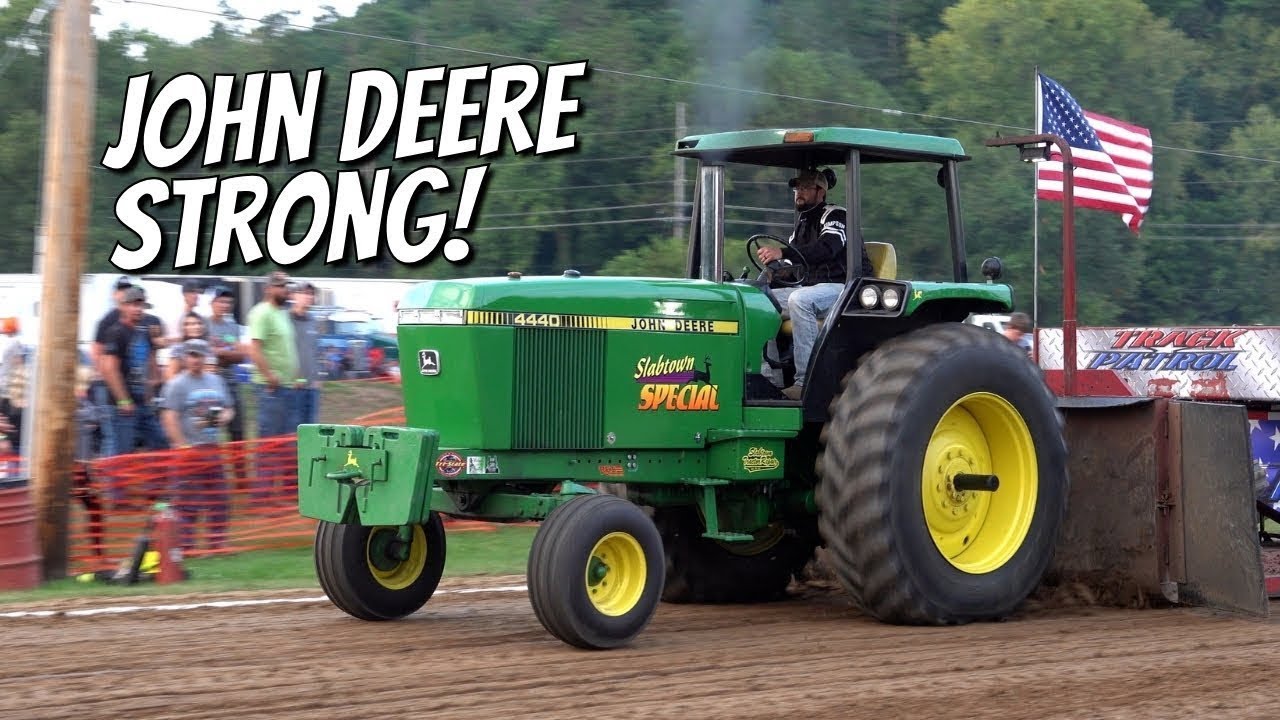 Not your typical John Deere Tractor Pulling!