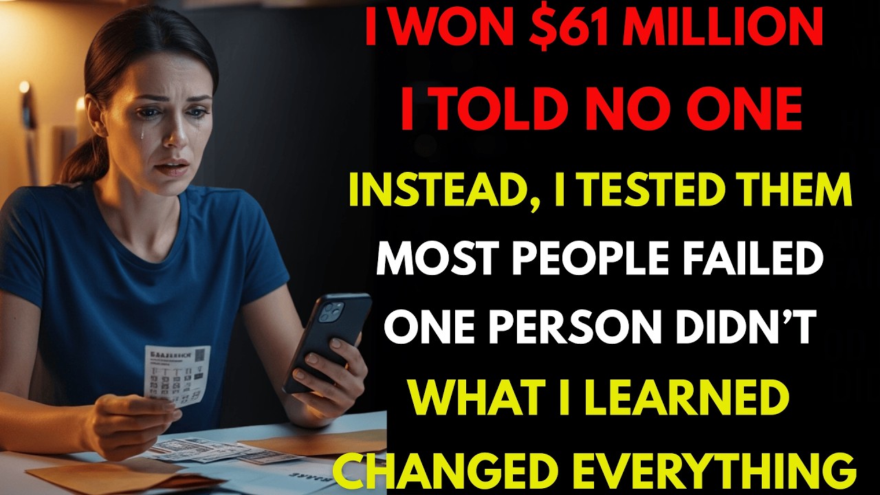 Won the Lottery, Lost My Family, Found Peace — A Silent Wealth Test Story