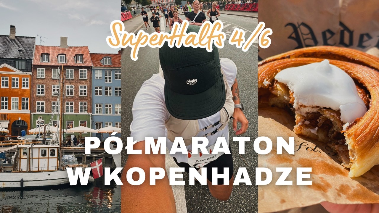 WYMĘCZONY półmaraton w PRZEPIĘKNEJ Kopenhadze🤩