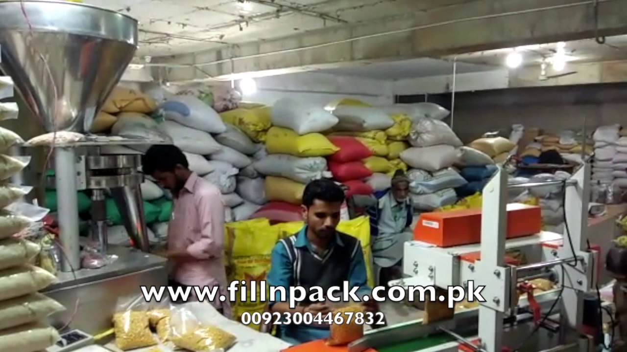 Lentils and Rice Packing Machines
