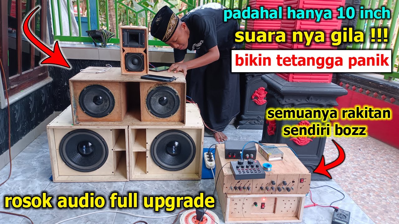 PADAHAL SPEK 10 INCH TAPI SUARA NYA MENGGELEGAR MENGGILA SOUND MINIATUR ANAK SMP
