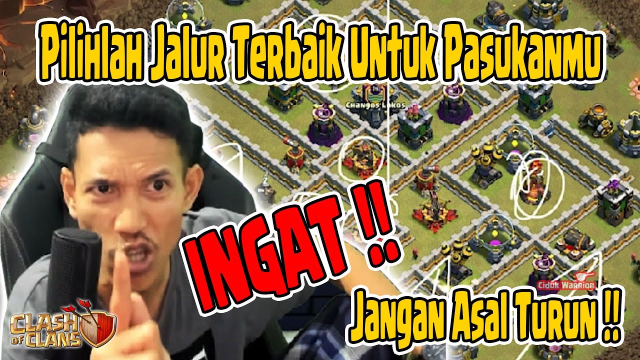 Memilih Jalur Terbaik Untuk Menurunkan Pasukan
