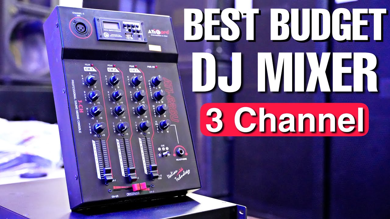 DJ MIXER बस अब डिजे वाले बाबू मेरा गाना चलादो॥Best Budget DJ MIXER Ati Pro