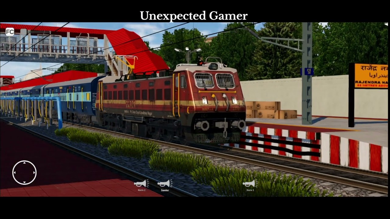 New Update | First Gameplay |  Railway Simulator India | Unexpected Gamer| 
