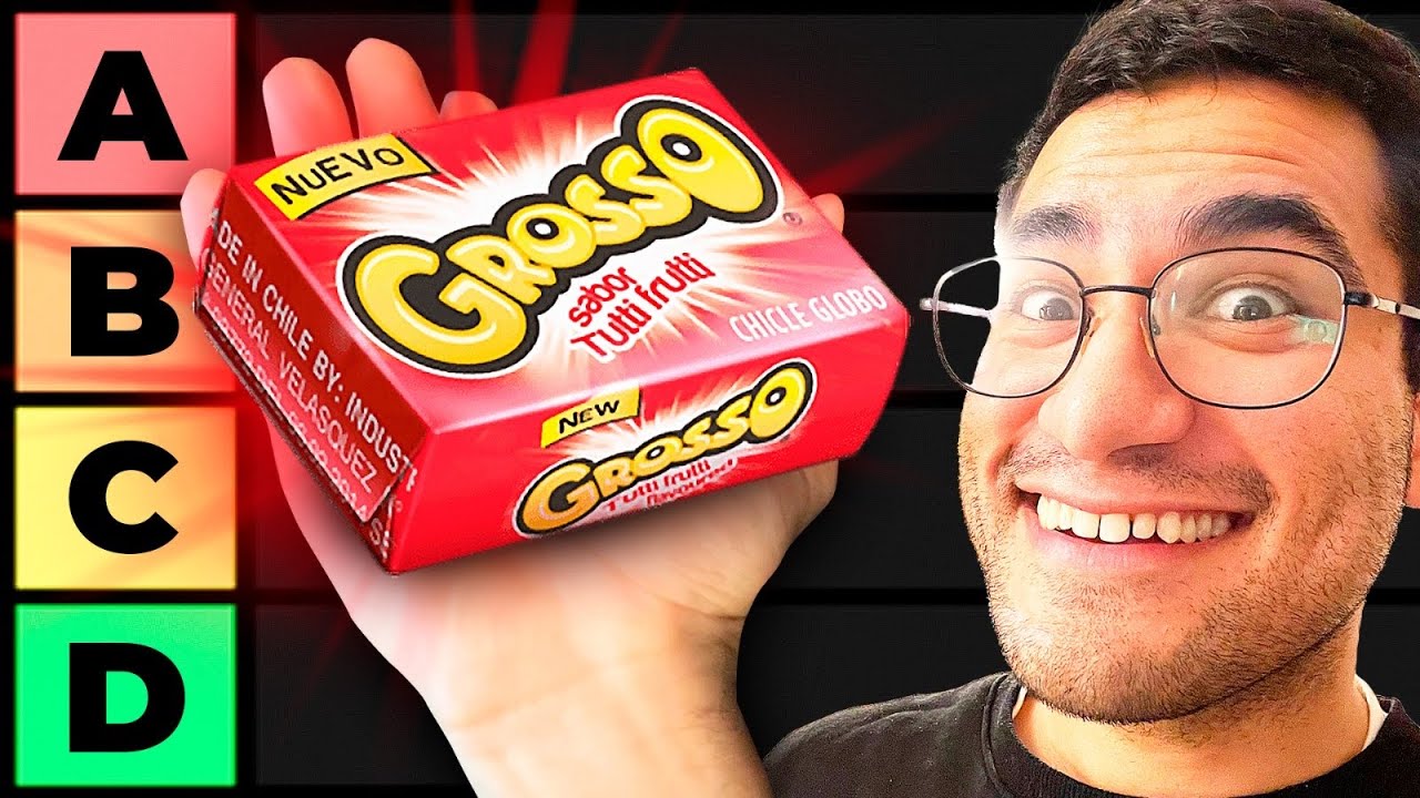 PROBANDO TODOS los CHICLES que existen en CHILE