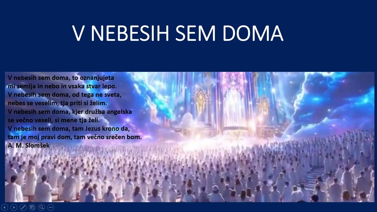 V NEBESIH SEM DOMA