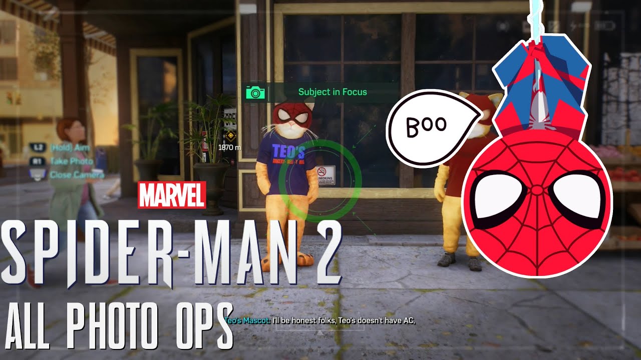 Marvel's Spider-Man 2 - All Photo Ops