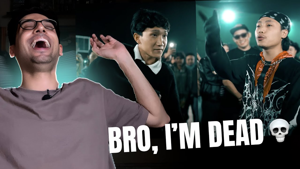 This Arunachal Rap Battle Had Me Dying 😂 | Nich Rika vs Tu Mai | BarFare  (Reaction)