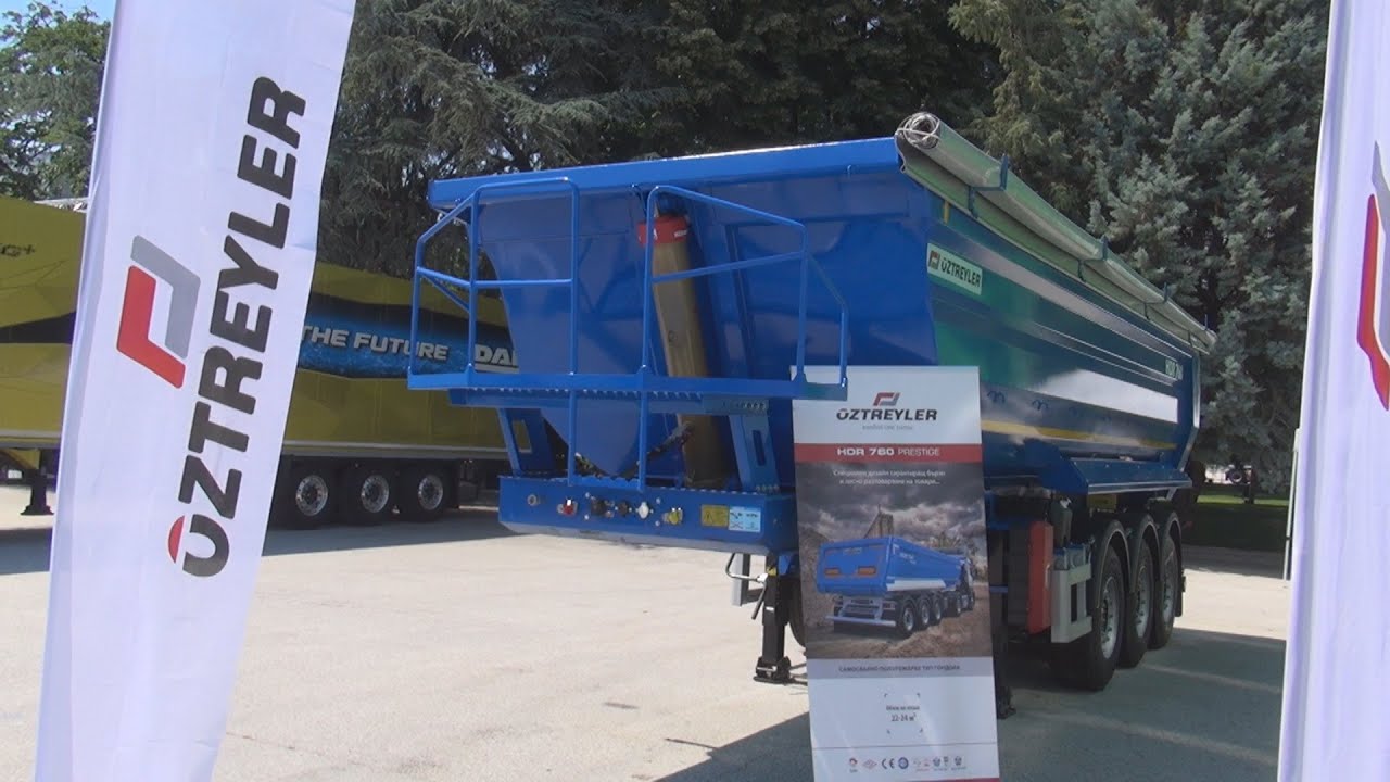 Öztreyler HDR 760 Prestige Tipper Semi-Trailer (2022) Exterior and Interior