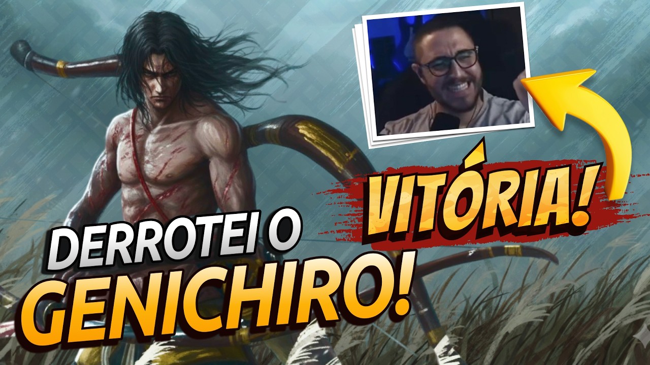 Sekiro me fez reaprender a jogar videogame | Genichiro