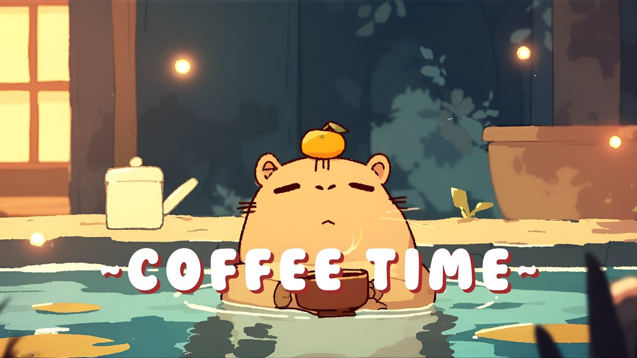 Capybara Music Corner - Relaxing Music for Work/Study ~ Cozy Atmosphere ~ 🦫 🎮 ☕ | High Quality