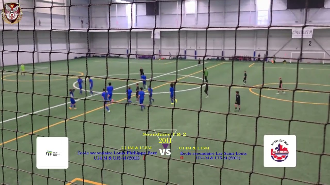 École secondaire Louis-Phillippe-Paré U14M & U15M vs École secondaire Lac Saint Louis U14M & U15M