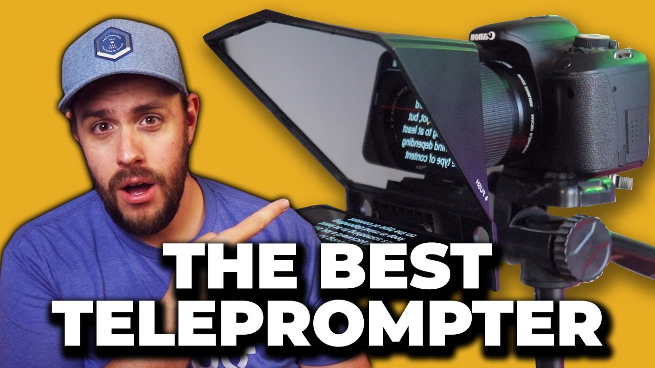 The BEST Teleprompter for YouTubers in 2020 (Desview T2 Teleprompter Review)