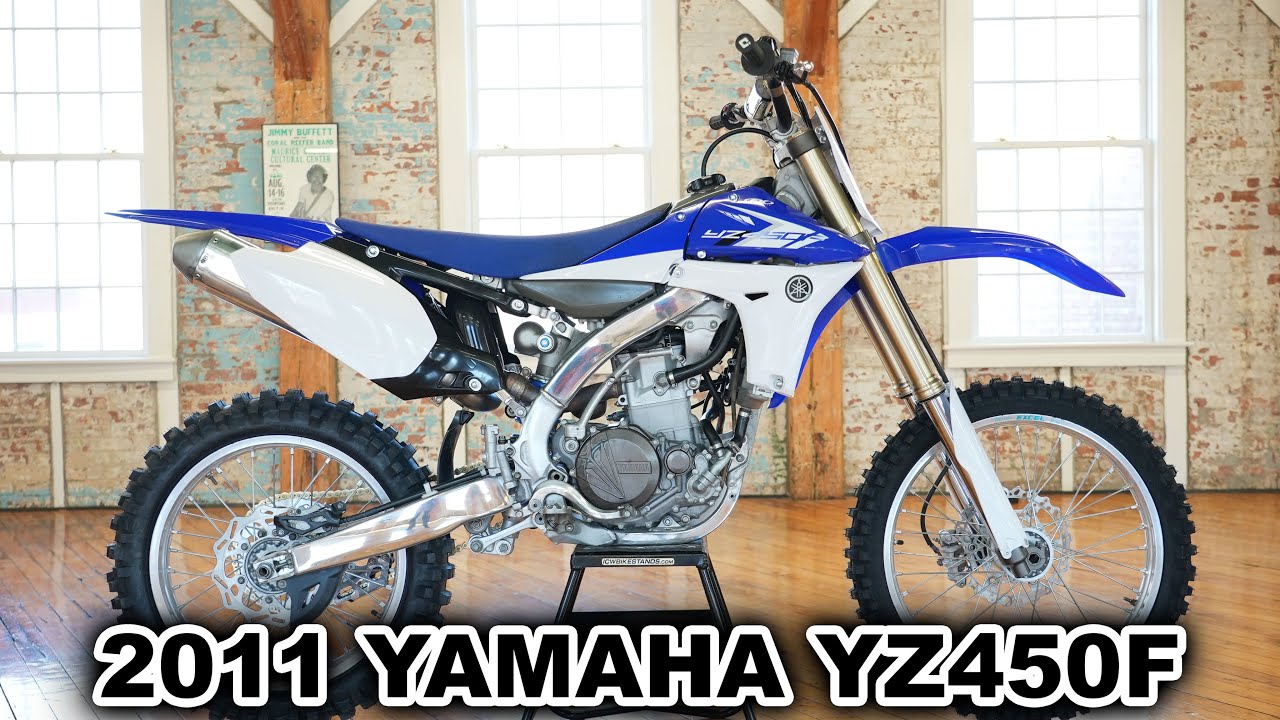 COLLECTORS 2011 YAMAHA YZ450F PRISTINE