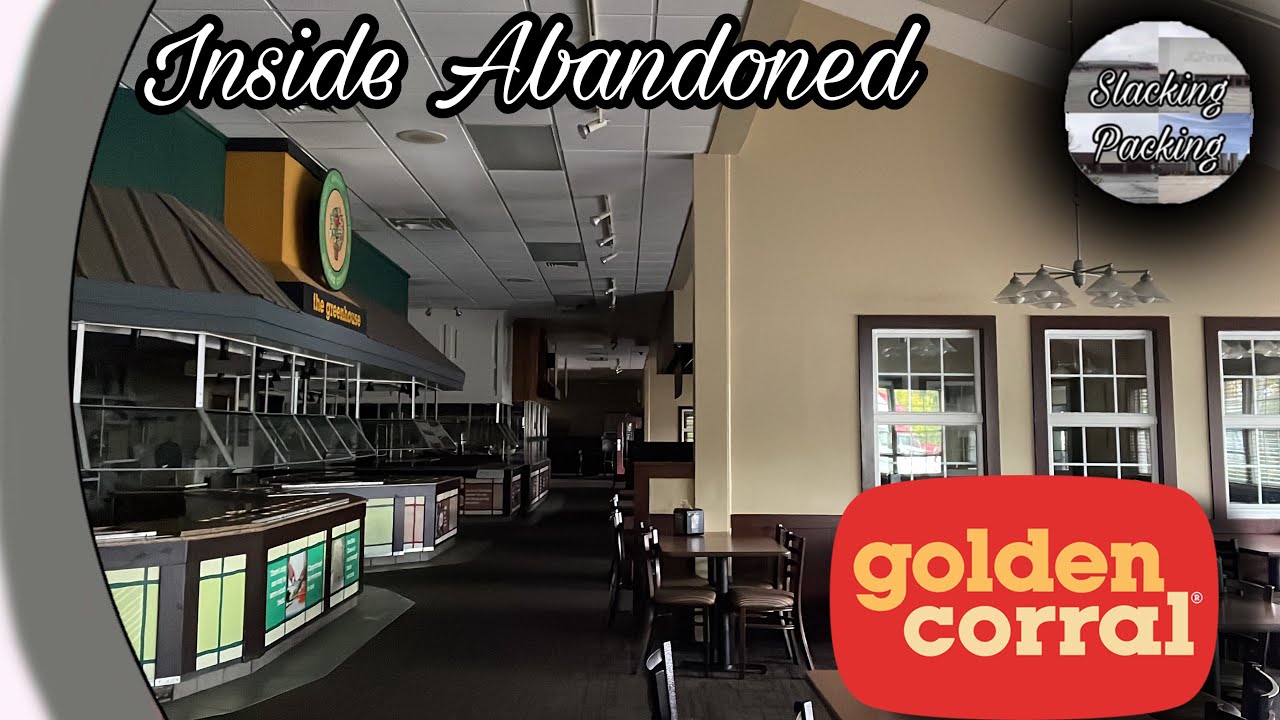 Exploring  Abandoned Golden Corral That Is Frozen In Time