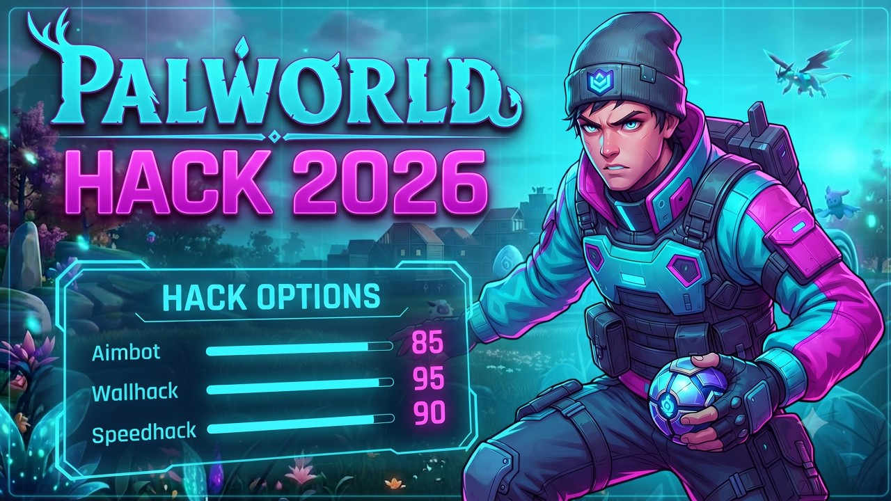 THE BEST FREE Palworld Cheat 2026 / No Clip / Fly + Auto Farm + Unlimited Spheres / PC July Updated