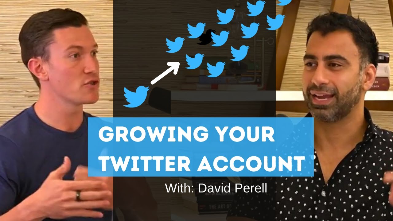 David Perell - Writing, Growing on Twitter, and Running Cohorts (+ Live Twitter Bio Reviews)!