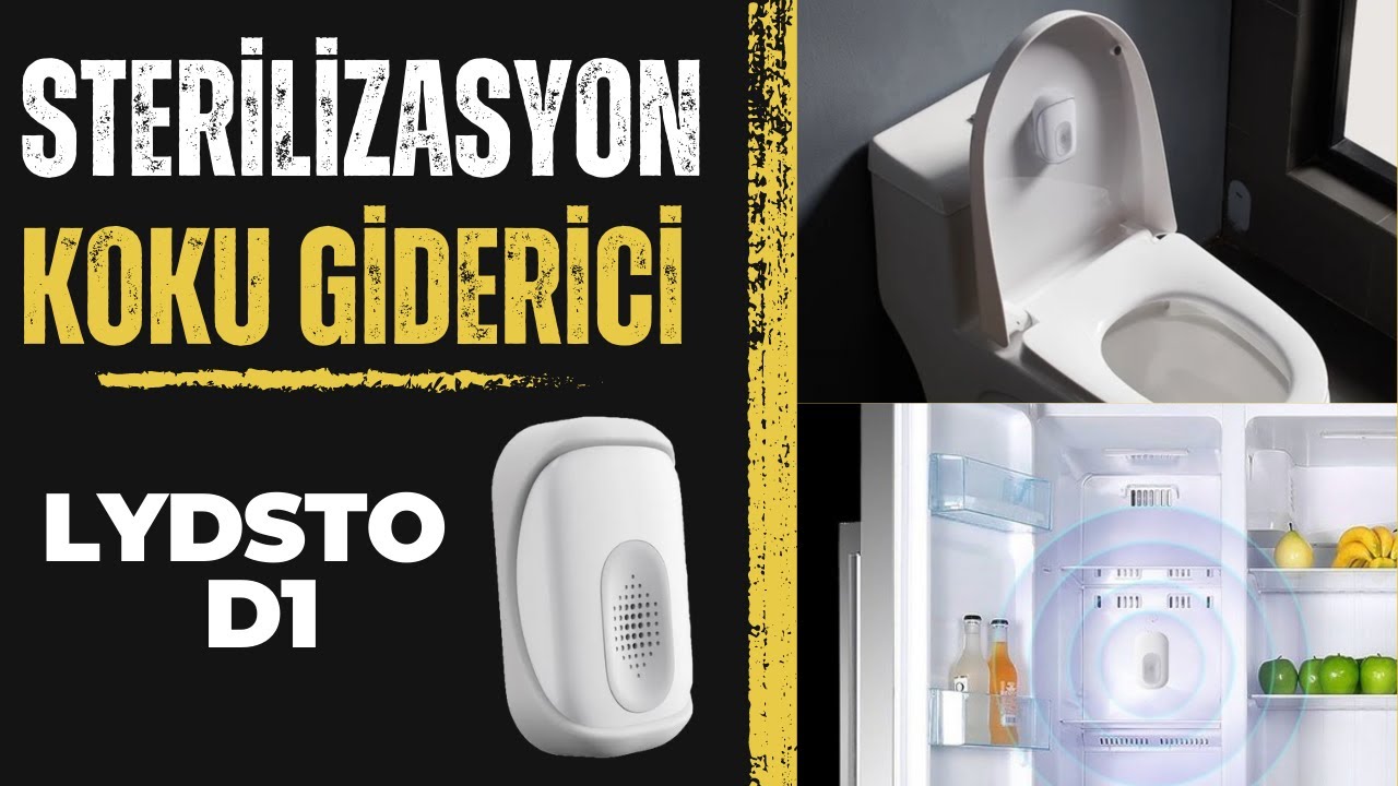 Bakteri ve Kokuya Son | Lydsto D1 Akıllı Klozet Sterilizasyon ve Koku Giderici