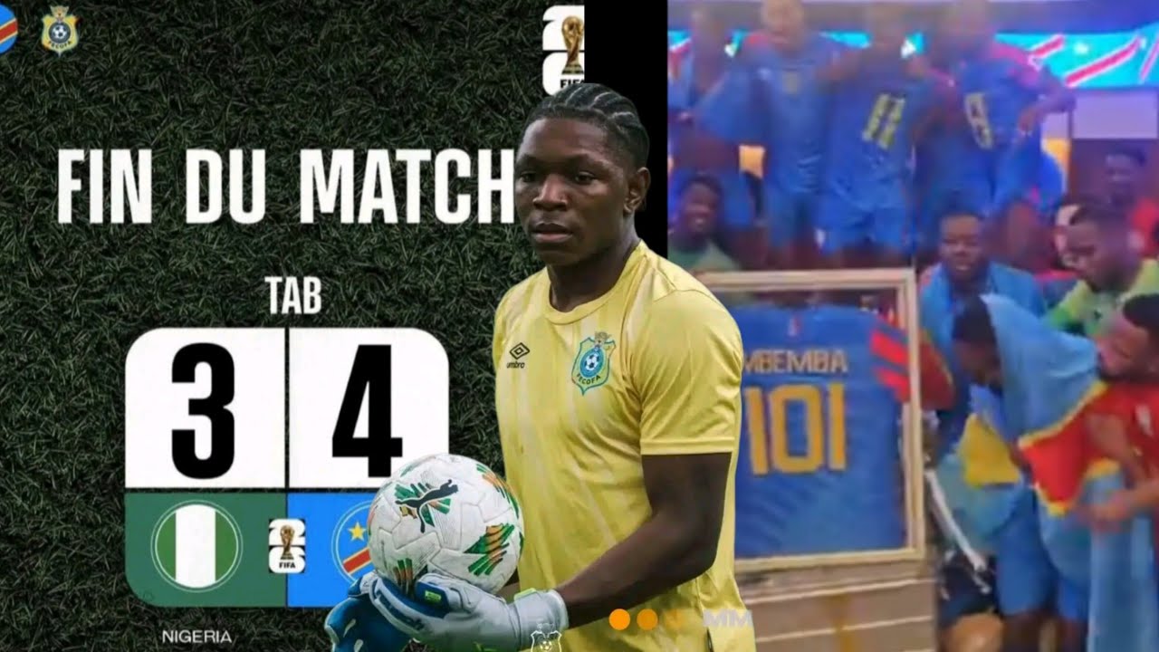 AMBIANCE DANS LE VESTIAIRE DES LÉOPARDS APRÈS LA VICTOIRE SUR LE NIGERIA 