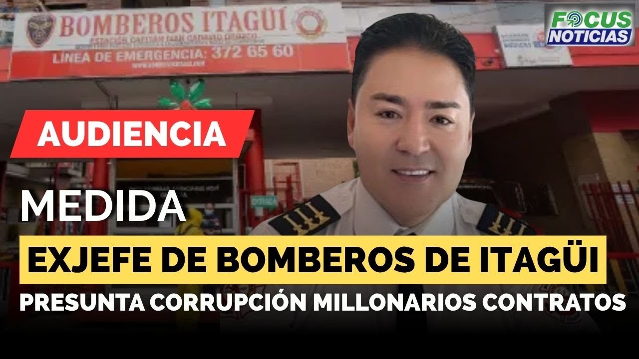 EN VIVO | Audiencia MEDIDA a EXJEFE de BOMBEROS de ITAGÜÍ por MILLONARIOS Contratos #Focus