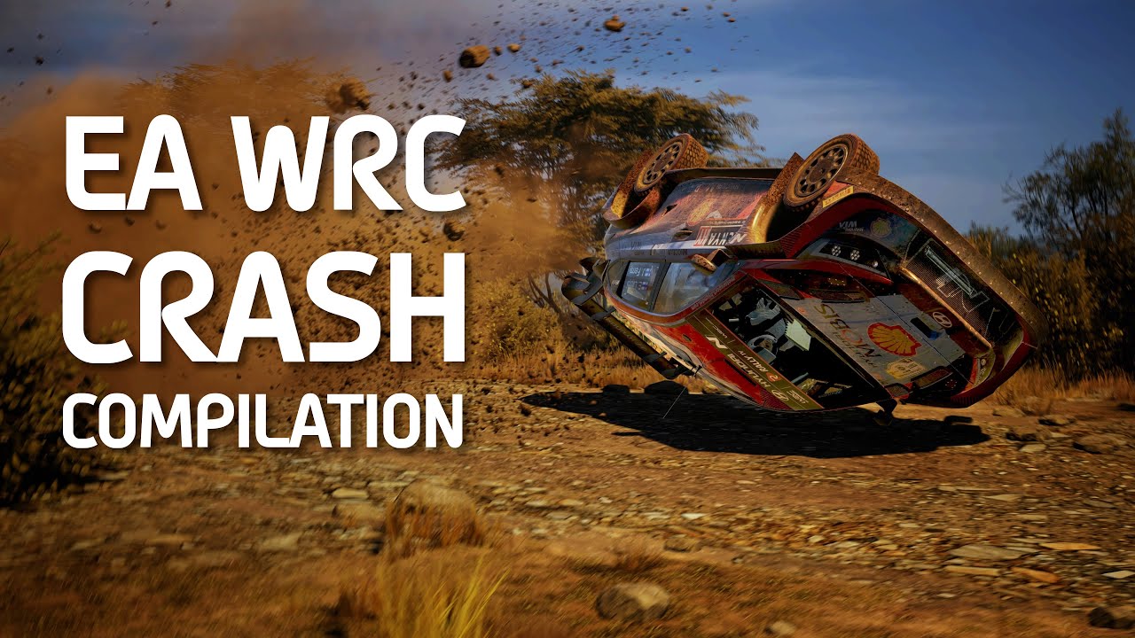 EA WRC: Crash Compilation