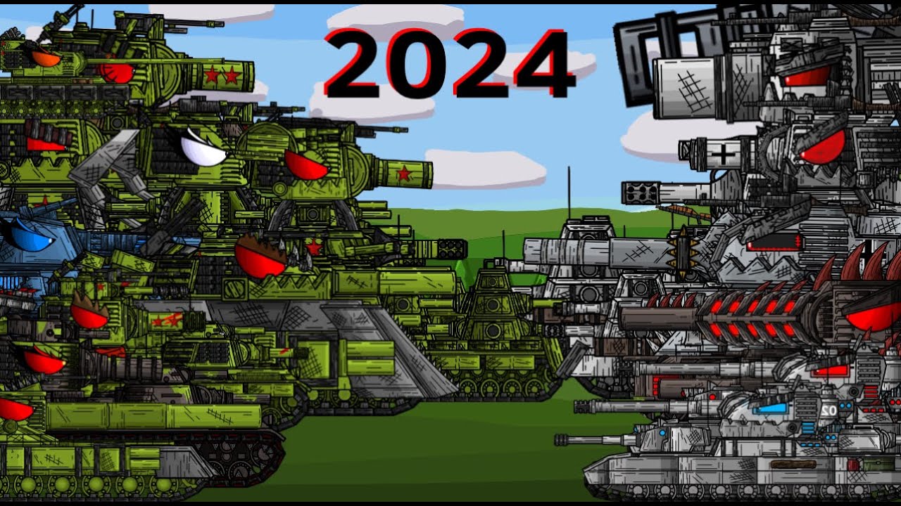 All series of Steel Monsters 2024 - Cartoons about tanks