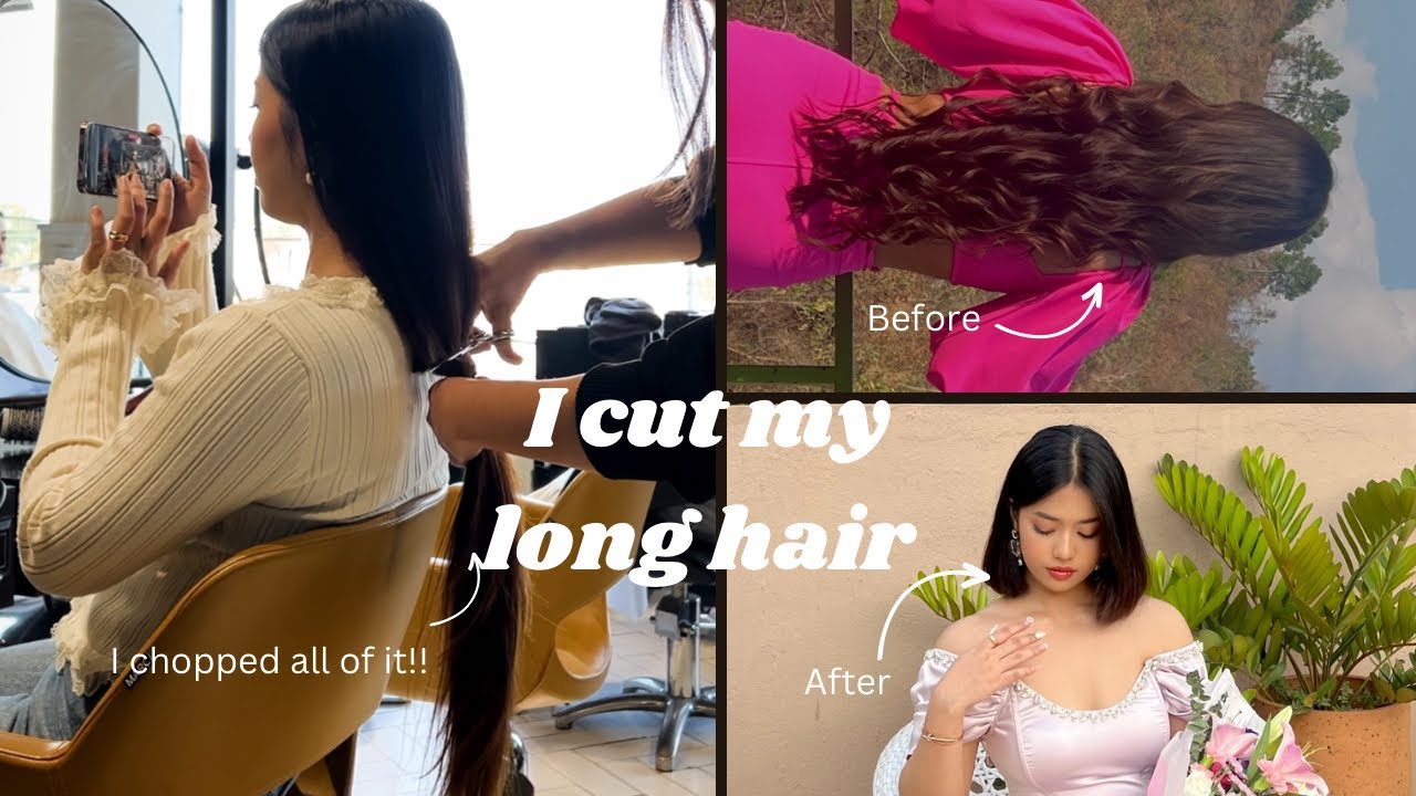 Chopping off my long hair