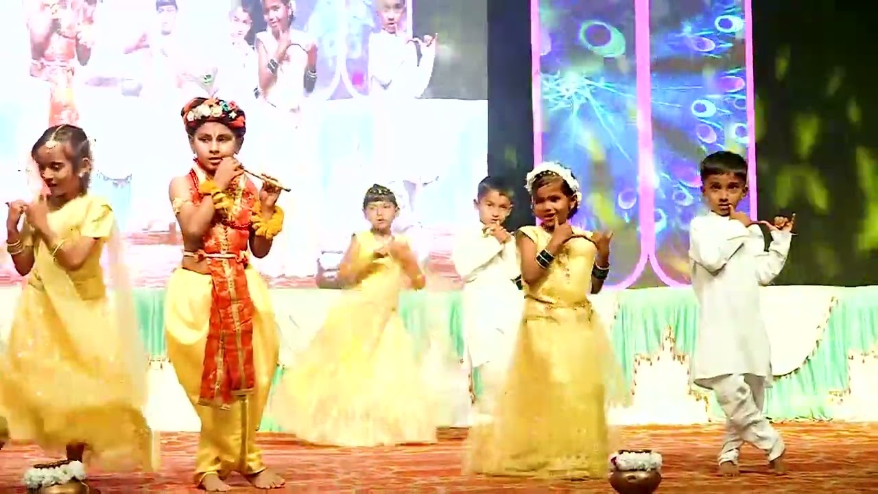 Radha Krushna गवळण 1St std.व्हिजन इंग्लिश स्कूल साखर कारखाना सिंधी काळेगाव ता जिल्हा जालना (2025-26)