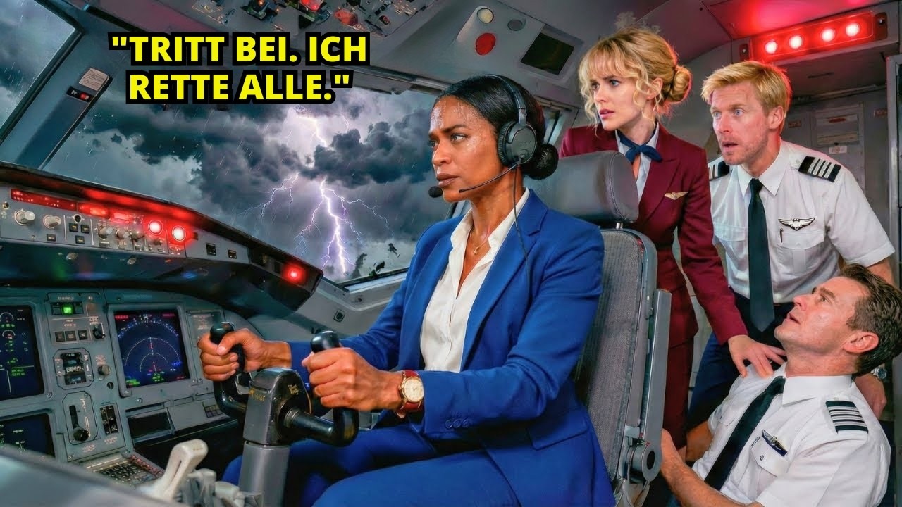 Flugbegleiterin verspottete schwarze Frau  Sekunden später bewies das Unglück, wer sie wirklich war