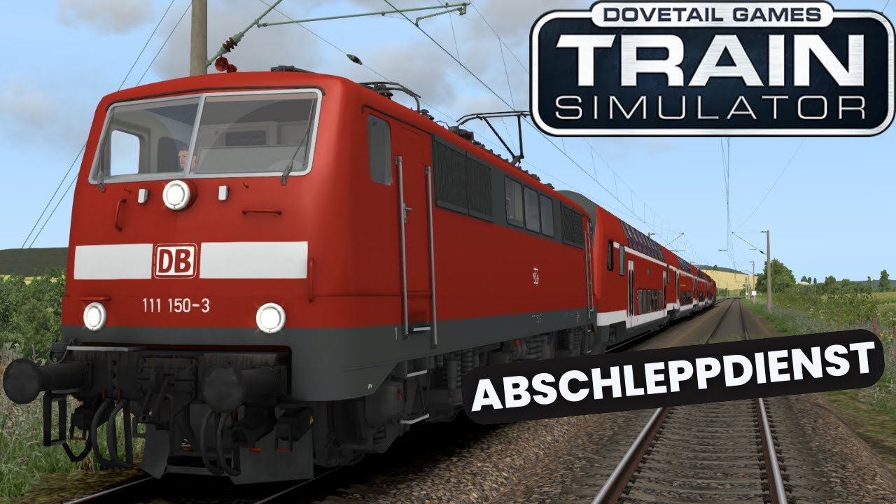 Train Simulator Classic | Konstanz - Villingen | Abschleppdienst mit der BR 111 | PC | Gameplay