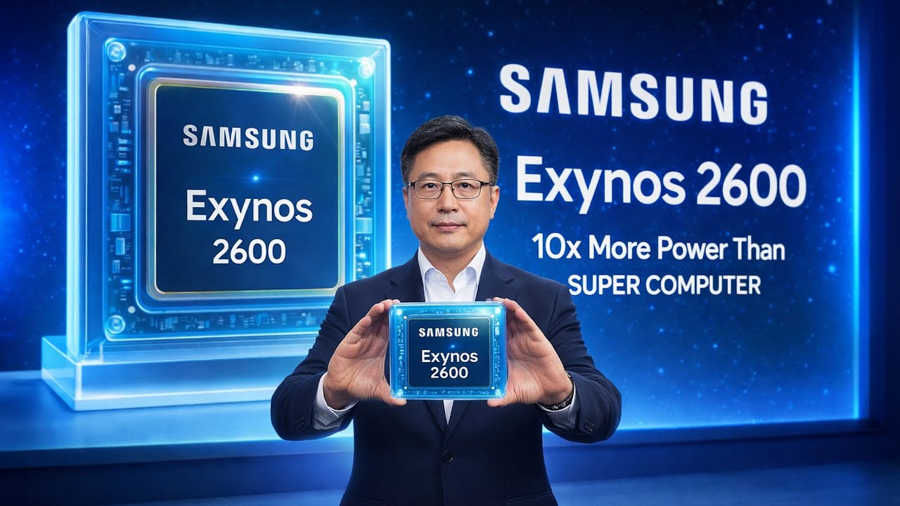 Samsung Just BEAT NVIDIA &mdash; Meet The Most Powerful Mobile Chip Exynos 2600