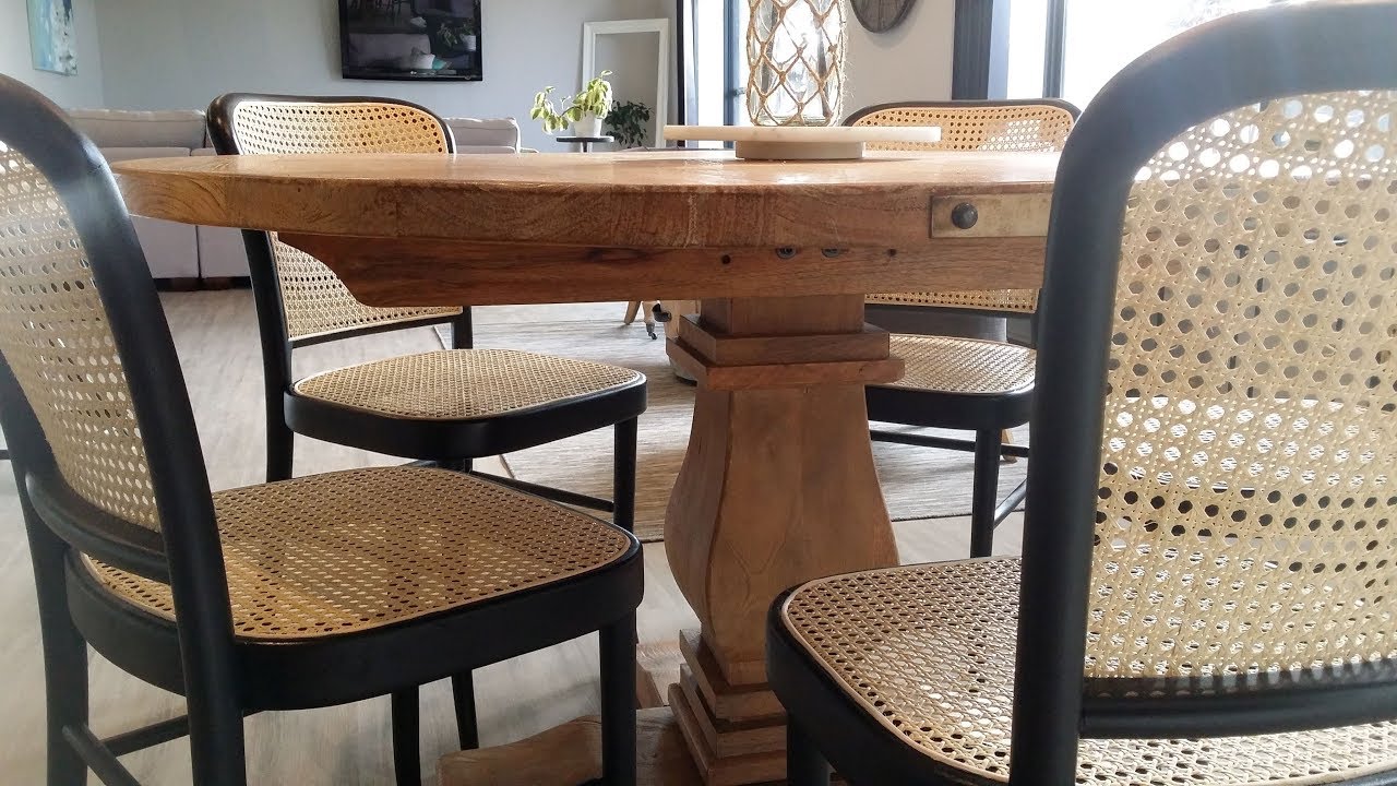 The Small Reno Project FURNITURE: DIY Rattan Webbing Chairs