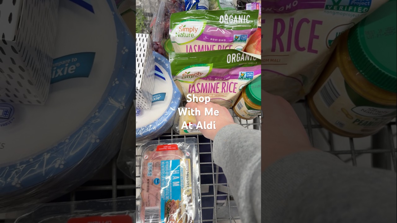 Shop with me at Aldi! &hearts;️ #shopwithme #asmrsounds #asmr #aldi