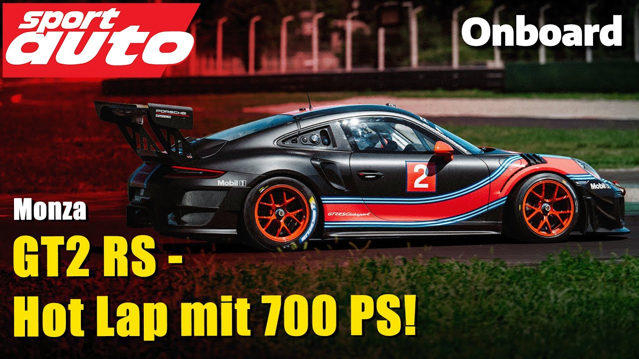 Porsche 911 GT2 RS Clubsport – Onboard- Hot Lap in Monza! | 1:48,10 min