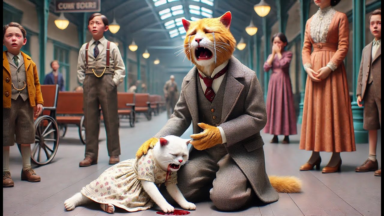 継母の意地悪 | 「オレンジキャットの物語」#AI猫 #物語の猫