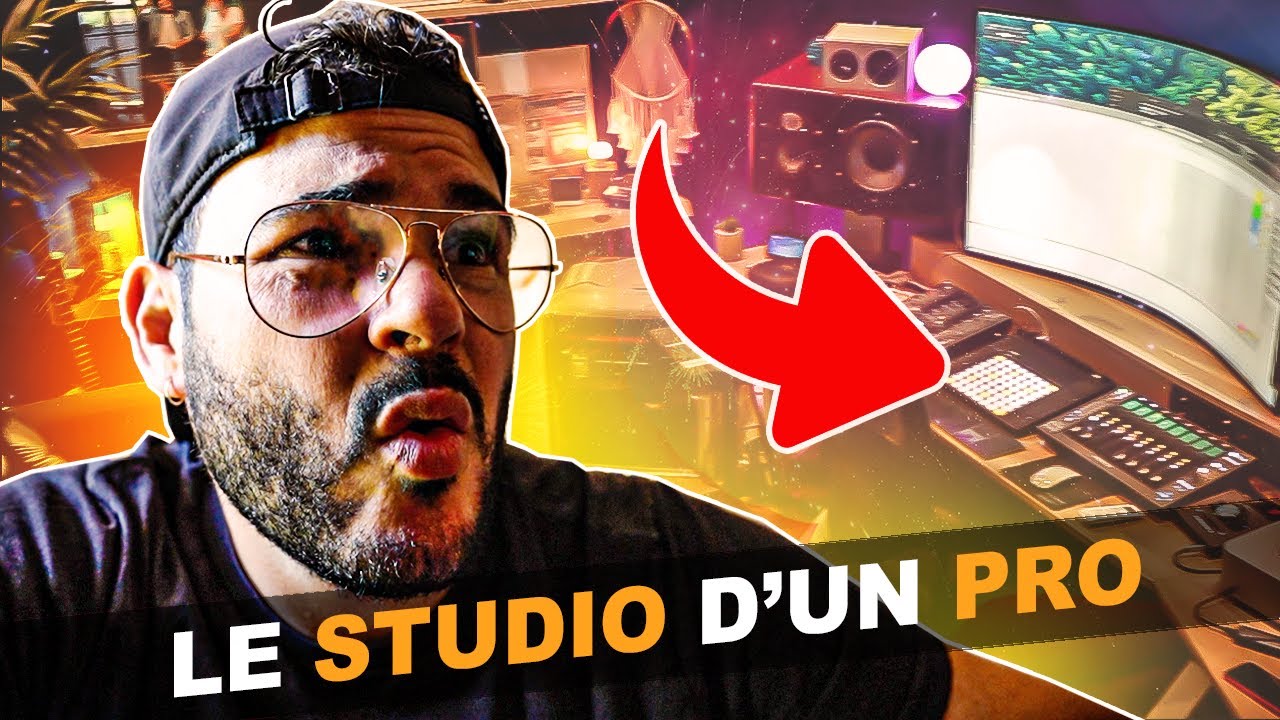 On visite le STUDIO d'un grand producteur 🔥