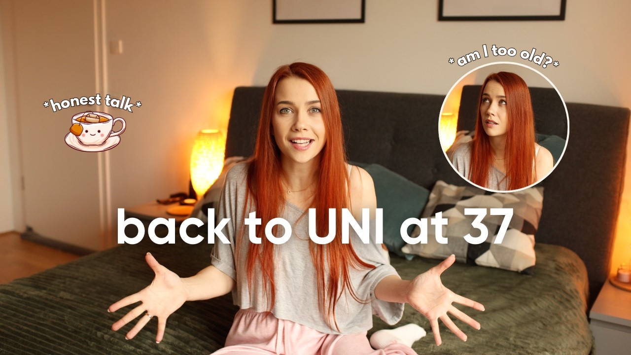I’m starting over at 37 🎓 uni master’s in a foreign country, what’s the plan?