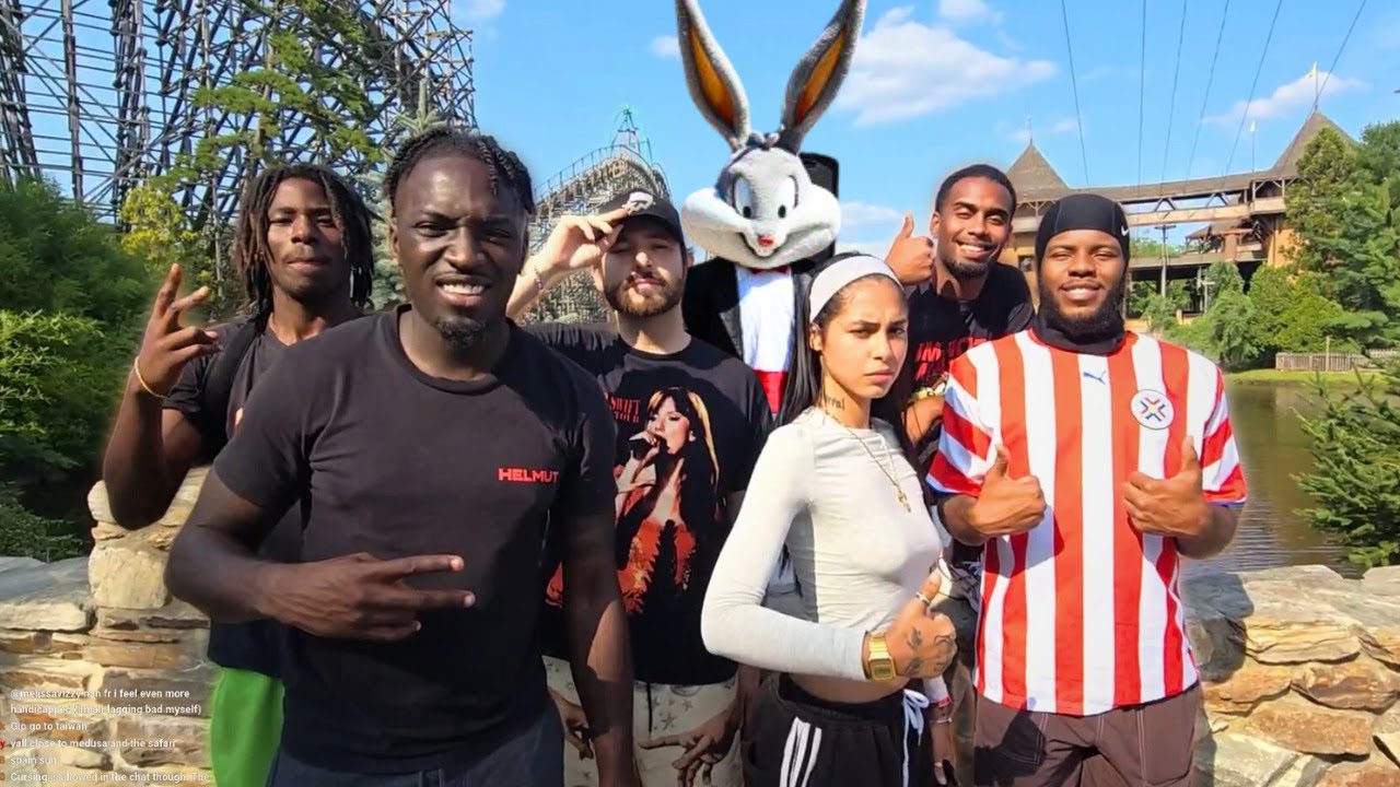 Riding Everything at Six Flags w/ Concrete Gio