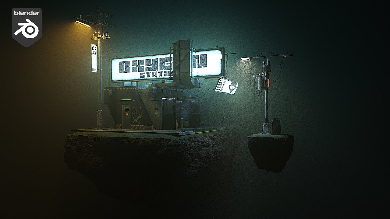 How to Make an Epic Sci-Fi Scene in Blender - Blender Tutorial