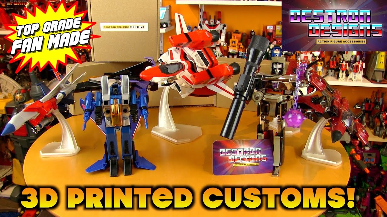 G1 & MP Transformers 3D Printed Customs by Destron Designs