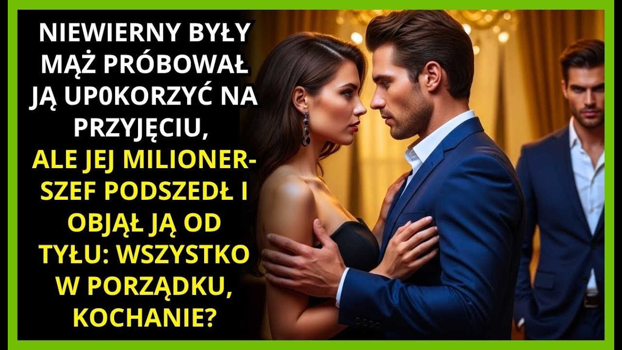 NIEWIERNY BYŁY PRÓBOWAŁ JĄ OŚMIESZYĆ, ALE MILIONER-CEO PODSZEDŁ I POWIEDZIAŁ „WSZYSTKO W PORZĄDKU