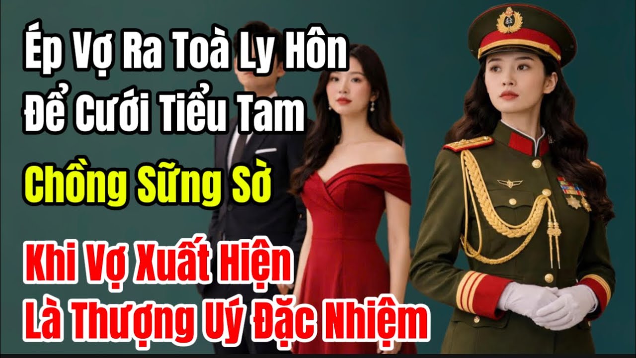 Ép Vợ Ly Hôn Để Cưới Tiểu Tam- Chồng Sững Sờ Khi Vợ Xuất Hiện Là Thượng Uý Đặc Nhiệm