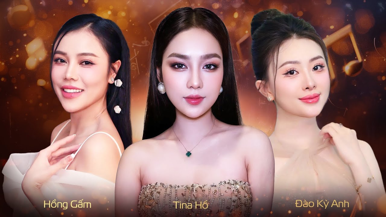 Say đắm 3 Giọng ca trẻ Tina Hồ, Hồng Gấm, Đào Kỳ Anh hát Bolero Cực Hay - LK Giã Từ, Thư Tình Em Gái