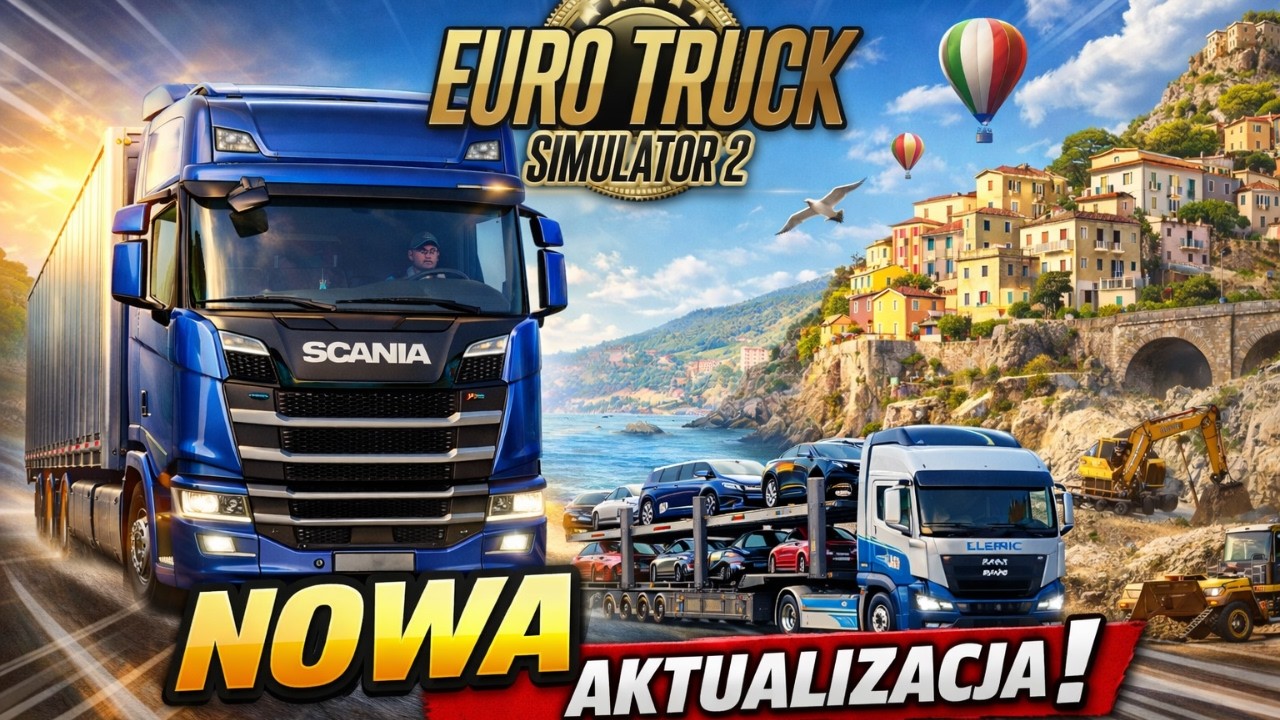 NOWA AKTUALIZACJA DO EURO TRACK SIMULATOR 2 !